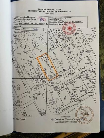 Casă individuală cu 5 camere cu Canalizare în Bucureștii Noi