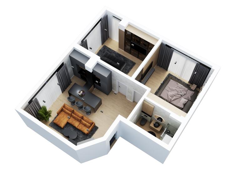 APARTAMENT 3 CAMERE CONFORT LUX-VEDERE LATERALA LA MARE-MAMAIA NORD-ALMAR LUXURY - 29