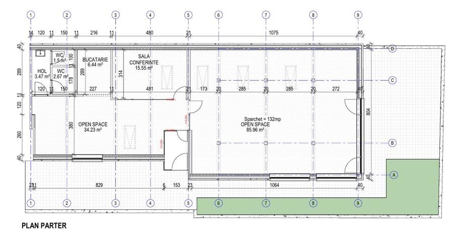 Spatiu Birouri Exclusivist | Calea Dorobanti | Parter | 2x  Parcare subterana | - 12