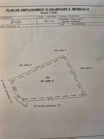 Vand Teren Malul lacului Techirghiol suprafata 653 mp -- 90 euro \mp - 2