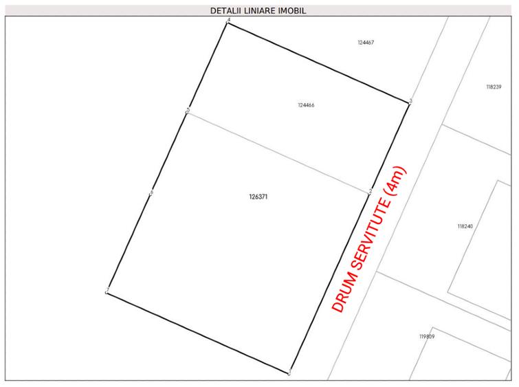 Domnești – teren 750 mp, cu puț, pomi, gard viu, gard bordurat, porti, curat! - 2