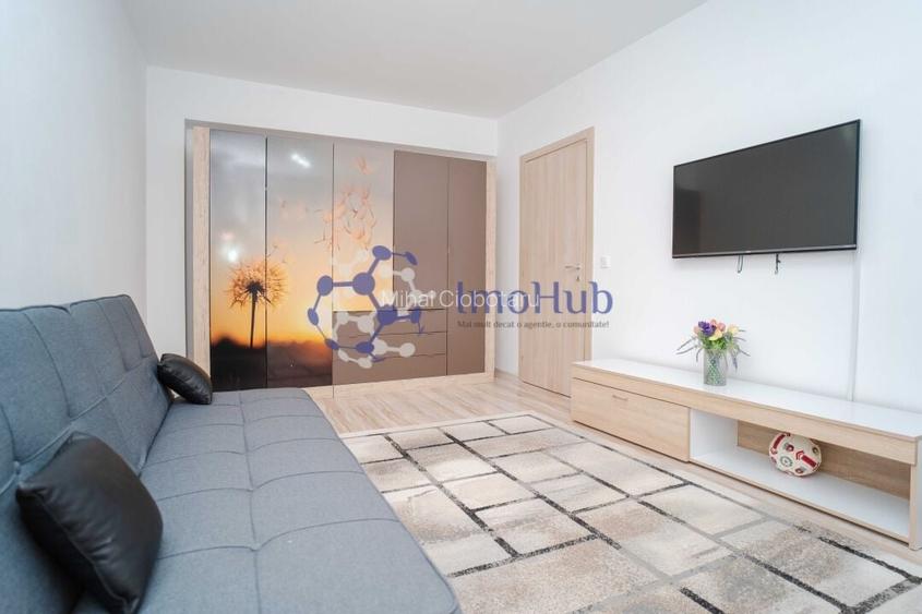 Apartament 2 camere mobilat, bloc nou 2017, 49 mp, capat CUG