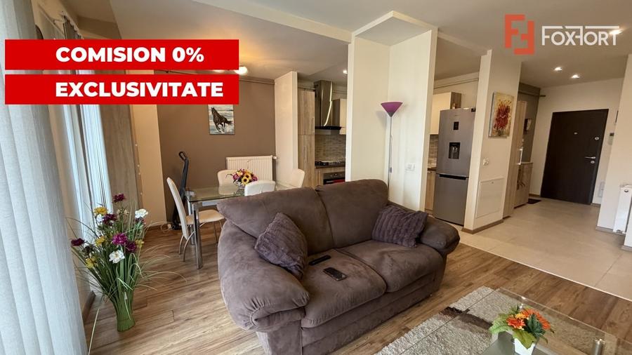 COMISION 0% Apartament cu 2 camere, la etajul 1, zona Spitalul Judetean - 1