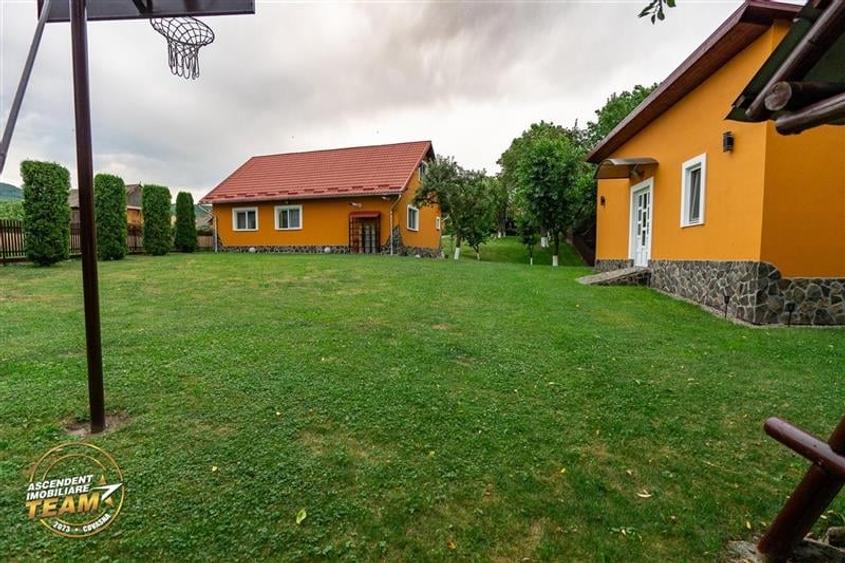 FILM&3D! Doua case cu:piscina,foisor,arbori decorativi,1.700mp teren,Lutoasa,Cov - 36