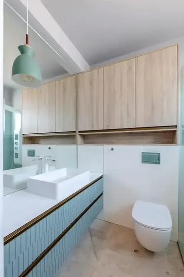 Bucatarie inchisa de 16 MP! Bloc cu lift si pereti caramida 30 cm - 1