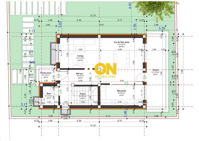 Teren 237 mp, cu proiect de casa si fundatie turnata, Micesti - 6
