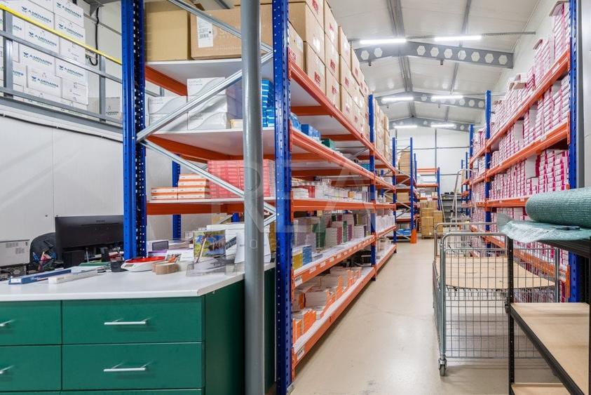 Hale depozitare/productie + Cladire de birouri | Teren 4213 m.p. | Tunari - 47