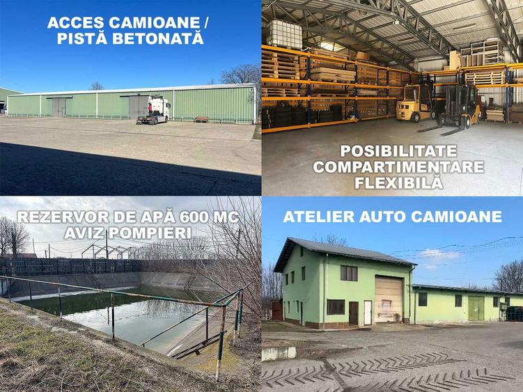 Spatiu de inchiriere/vanzare depozitare - Roman - 2