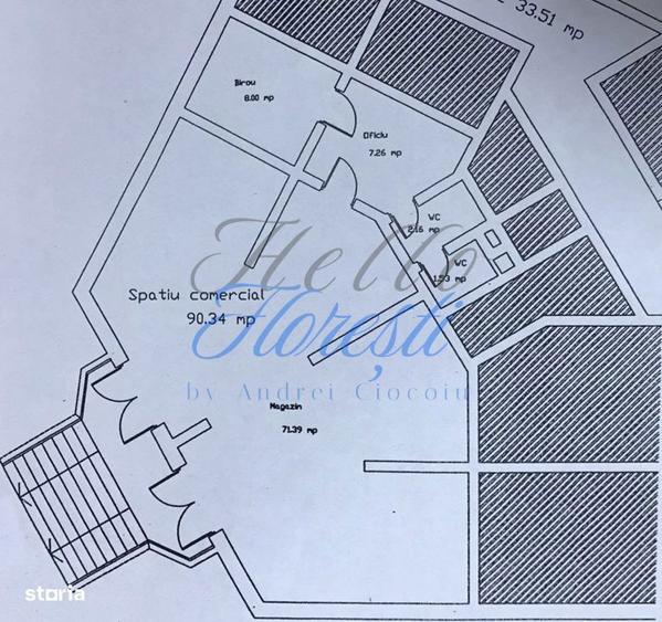 Spatiu comercial openspace 90,34 cartier Gheorgheni, alimentara - 4