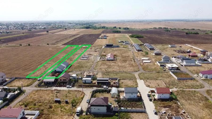 Teren Intravilan In Comuna Berceni | utilitati: curent | #UG4.1E