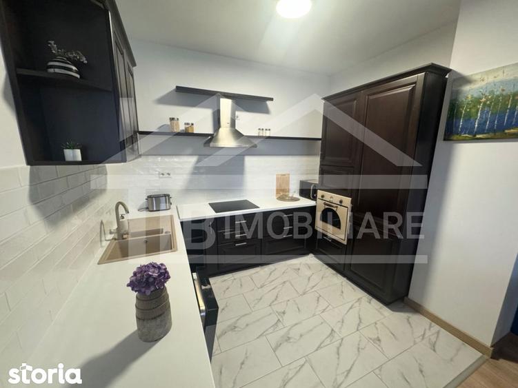 Apartament cu 2 camere, mobilat în Central