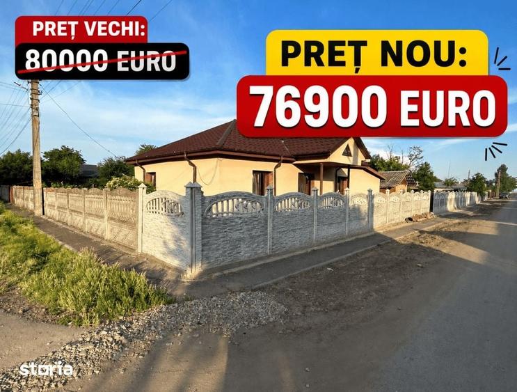 Casă cu 4 camere cu Teren 2050 Mp în Central