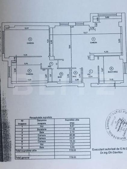 BUCSINESCU-4cam BlocNou 120mp et2/5 Parcare/Buncar BONUS proiect design interior - 20