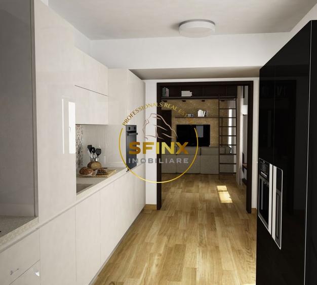 Domenii, penthouse inchiriere 4 camere, 128mp utili, terasa 80mp - 3