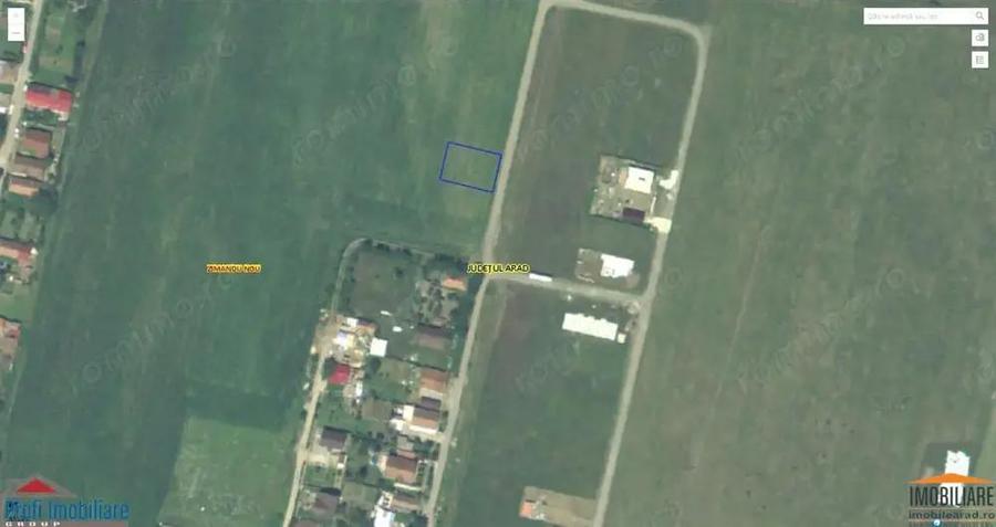 Vindem locuri de casa 540 sau 640mp in Zimand Cuz 7 km de Arad - 1