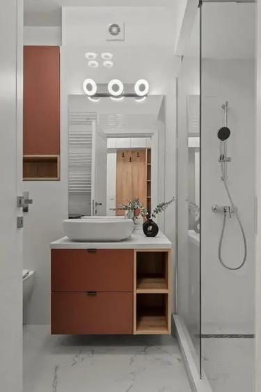 Doua dormitoare cu bai proprii! Terasa cu vedere padure Baneasa 60 mp - 12