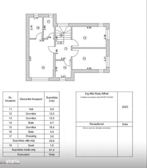 Casa individuala in Domnesti 4 camere,3 bai,153 mp utili, 400 mp teren - 7