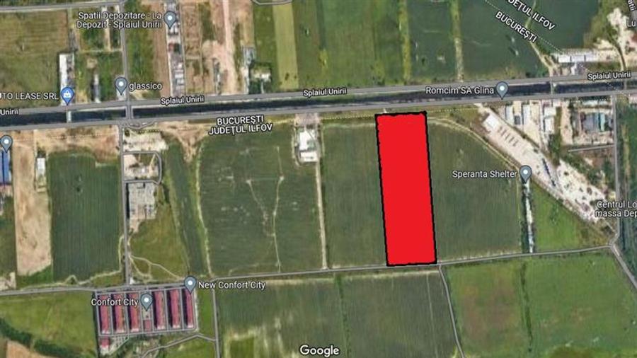 Vanzare teren Popesti Leordeni - Splaiul Unirii - Glina, Ilfov - 2