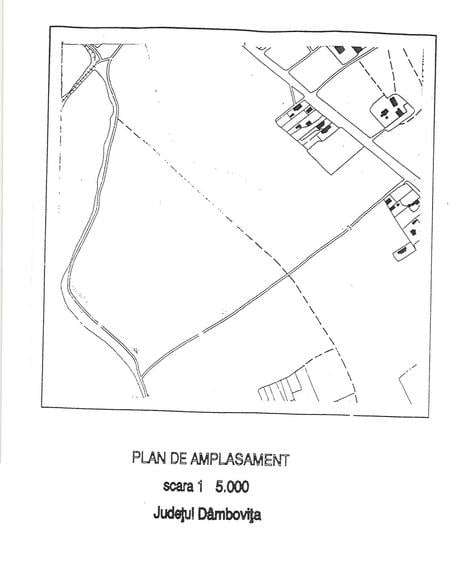 Vanzare teren intravilan 5600mp deschidere catre doua strazi Crevedia - 2