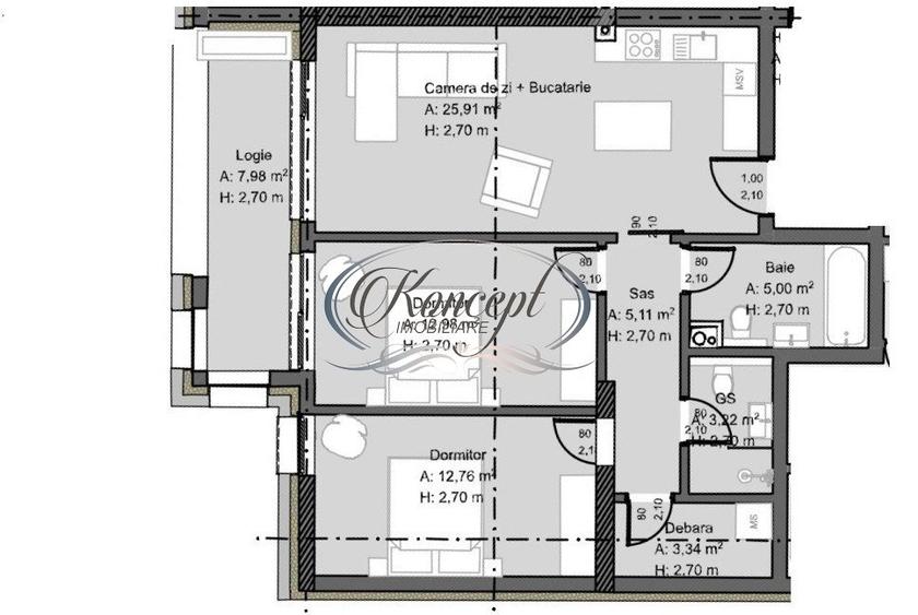 Proiect exclusivist clasa energetica A+ in zona semicentrala - 5