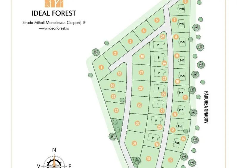 Vand lot teren la padurea Snagov - 2