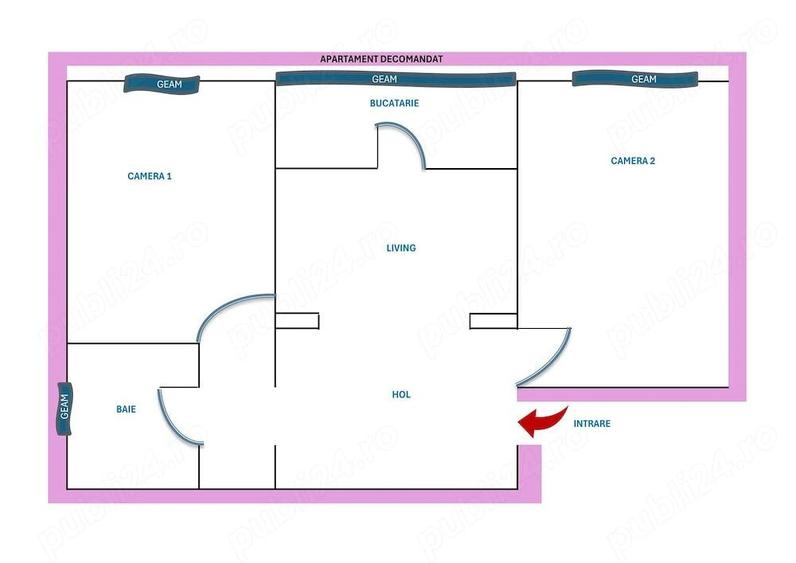 Apartament de vanzare - direct de la Proprietar ( fara Agentii) - 2