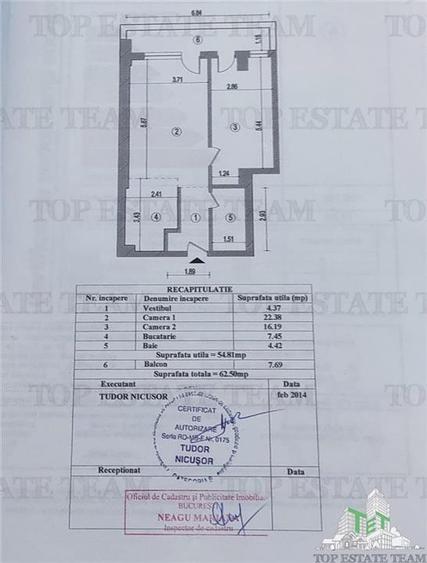 Apartament 2 camere premium de 62.5mp in complex Lake House - 16