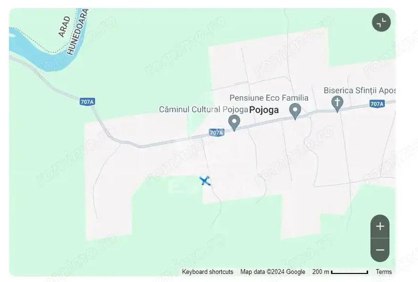 Teren intravilan, partial imprejmuit, eligibil grant- Pojoga, com. Zam - 8