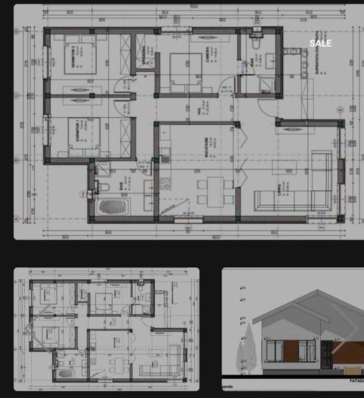 Casa individuala la rosu Tunari - 2