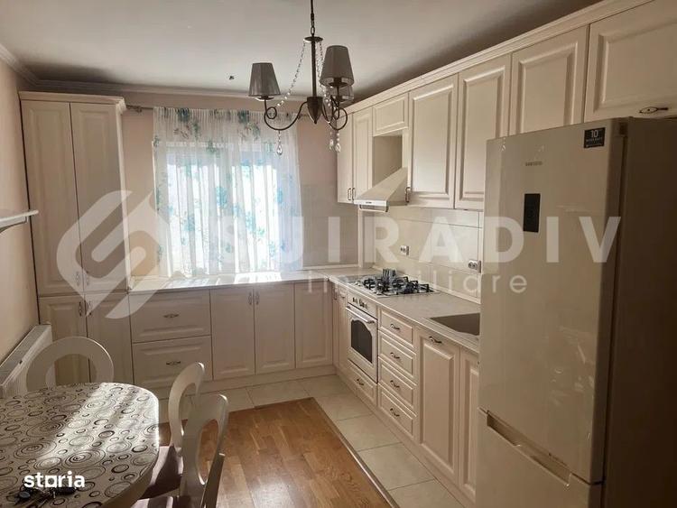 Apartament cu 4 camere, mobilat în Mărăști