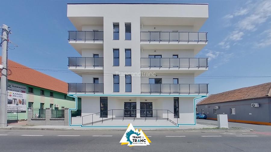 Spațiu comercial nou, de 290 mp, la prima inchiriere, pe Calea Radnei Spațiu comercial nou, de 290 mp, la prima inchiriere, pe Calea Radnei