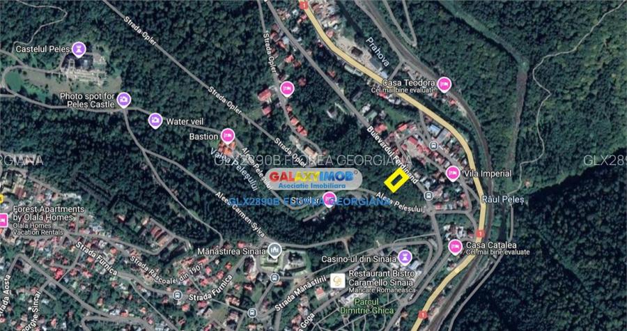 Teren 1500 mp Sinaia Intravilan zona Peles Teren 1500 mp Sinaia Intravilan zona Peles