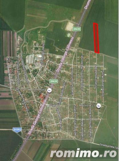 Teren in 23 AUGUST- 600 mp- pe partea cu mare - 2