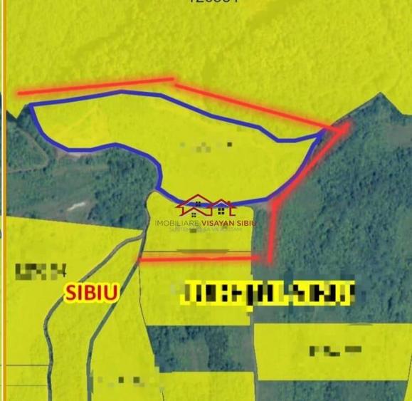Oportunitate teren zona agrement sau parc eolian,Sibiu - 2