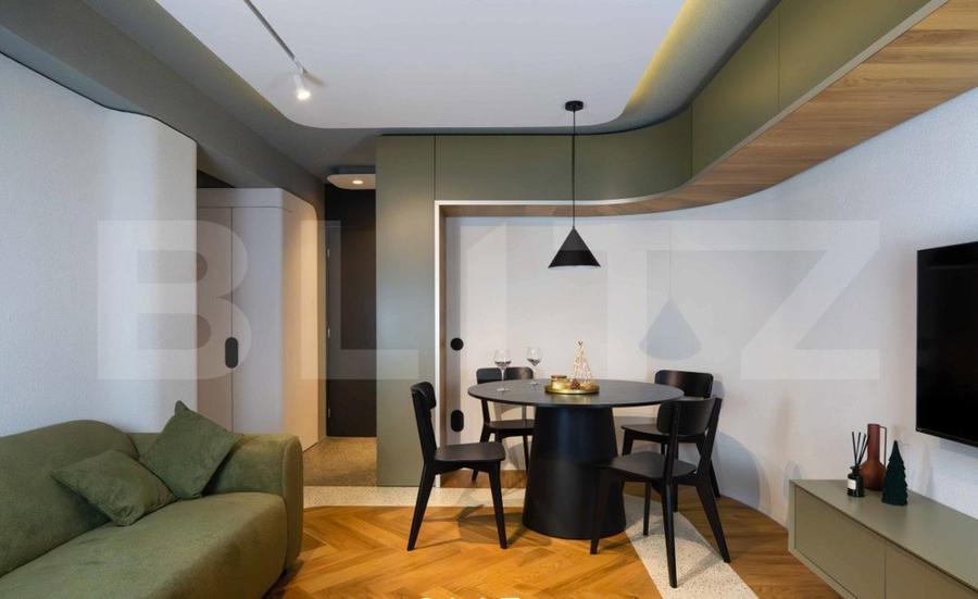 Apartament de vanzare, cu 2 camere, 44,2 mp utili, zona ultracentrala - 1