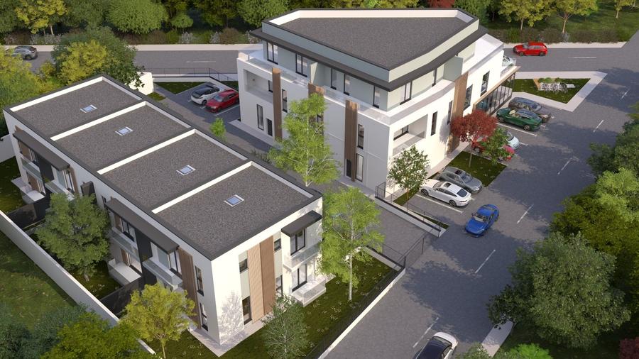 Duplex cu 4 camere cu Canalizare în Central
