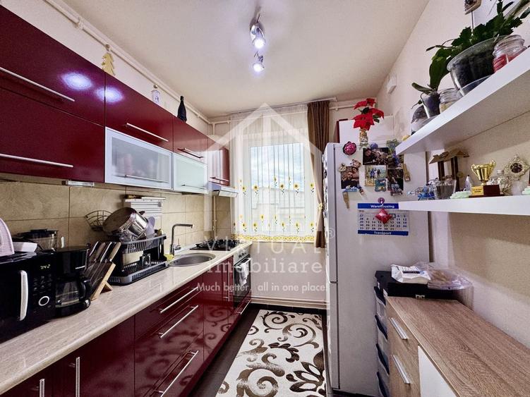 Apartament cu 2 camere decomandat, mobilat în Central