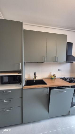 Apartament cu 2 camere semidecomandat, mobilat în Militari