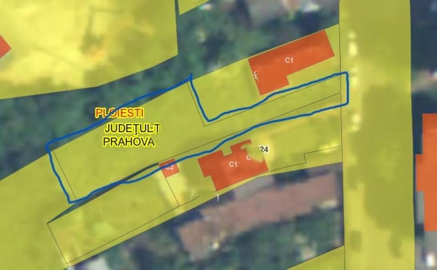 Teren Construcții intravilan de 437 mp, în B-dul București