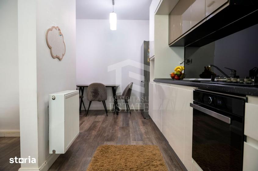 Apartament cu 3 camere, mobilat în Tomis Nord