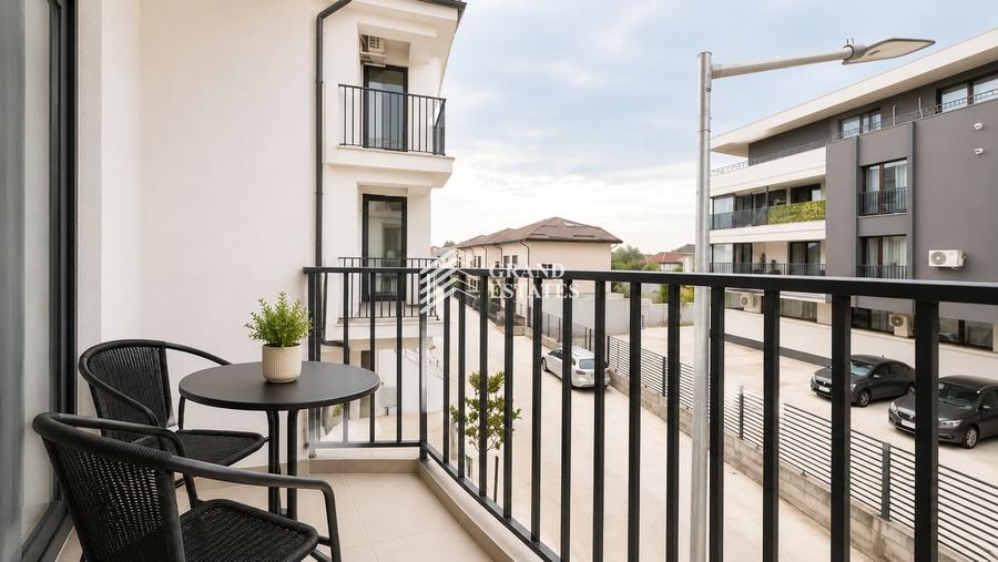 Apartament cu 3 camere semidecomandat, mobilat în Otopeni