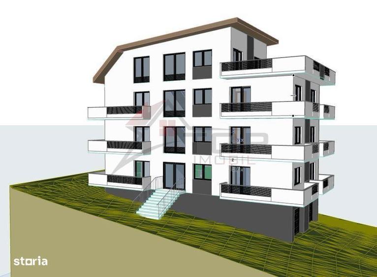 Vanzare teren cu autorizatie bloc 7 apartamente - Rediu - 1