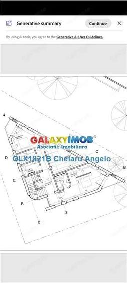 Domenii teren 422 mp cu autorizatie vila P+2 , deschidere 20 ml - 1
