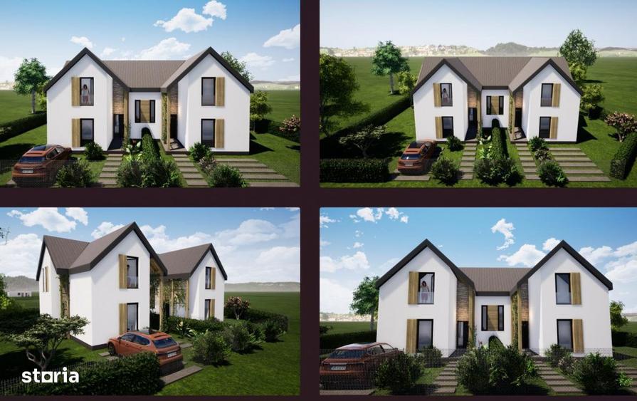 Casa tip duplex de vanzare intrare in Odoreu - 1