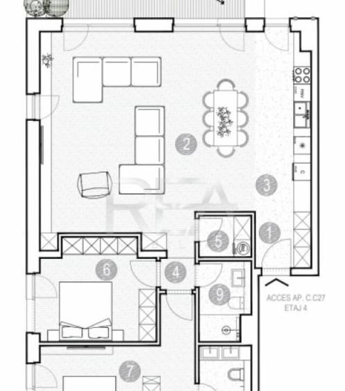 Apartament 3 camere , Green Lake, Grivita - 1