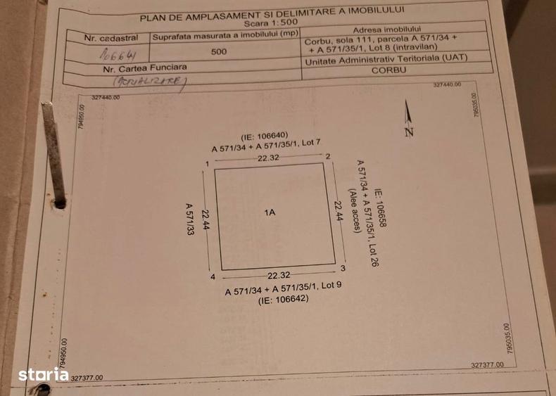 Teren Intravilan Plaja Corbu - 1