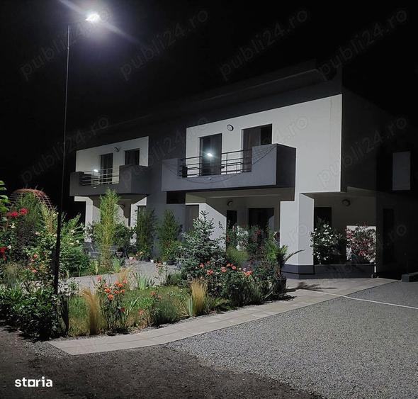 Duplex semifinisat, 4 camere, 225 mp + 500 mp teren, garaj, zona Sun G - 1