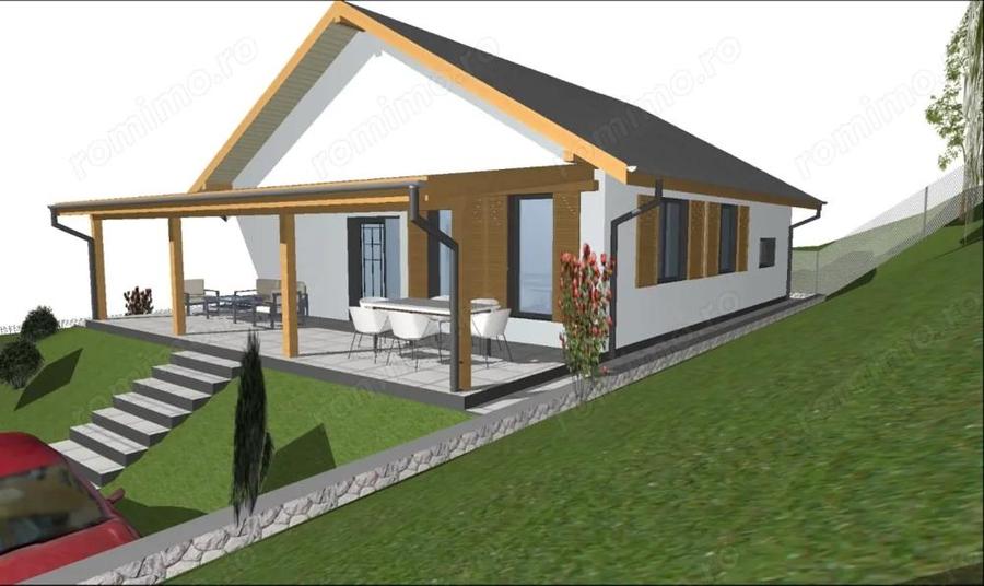 Casa Individuala Moderna Panorama Spectaculoasa spre Ora? ?i Munte - 9