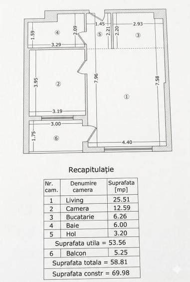 Apartament 2 camere 59mp mobilat| 0 comision | Bulevardul Pipera - Iancu Nicolae - 8