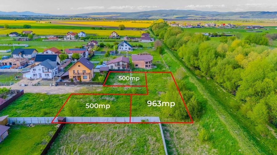 Teren 963mp Bod / Strada lalelelor - 13